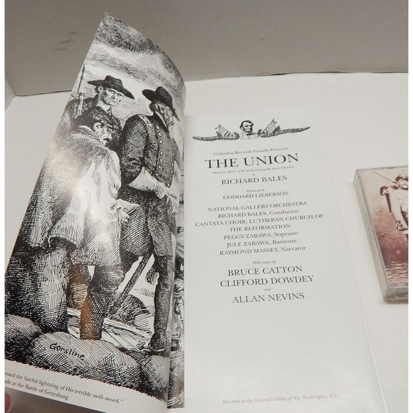 The Union 1861 - 1865 Columbia Records Legacy Series Cassette Booklet - Picture 5 of 12